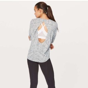 Lululemon Get Set long sleeve shirt, Size 4